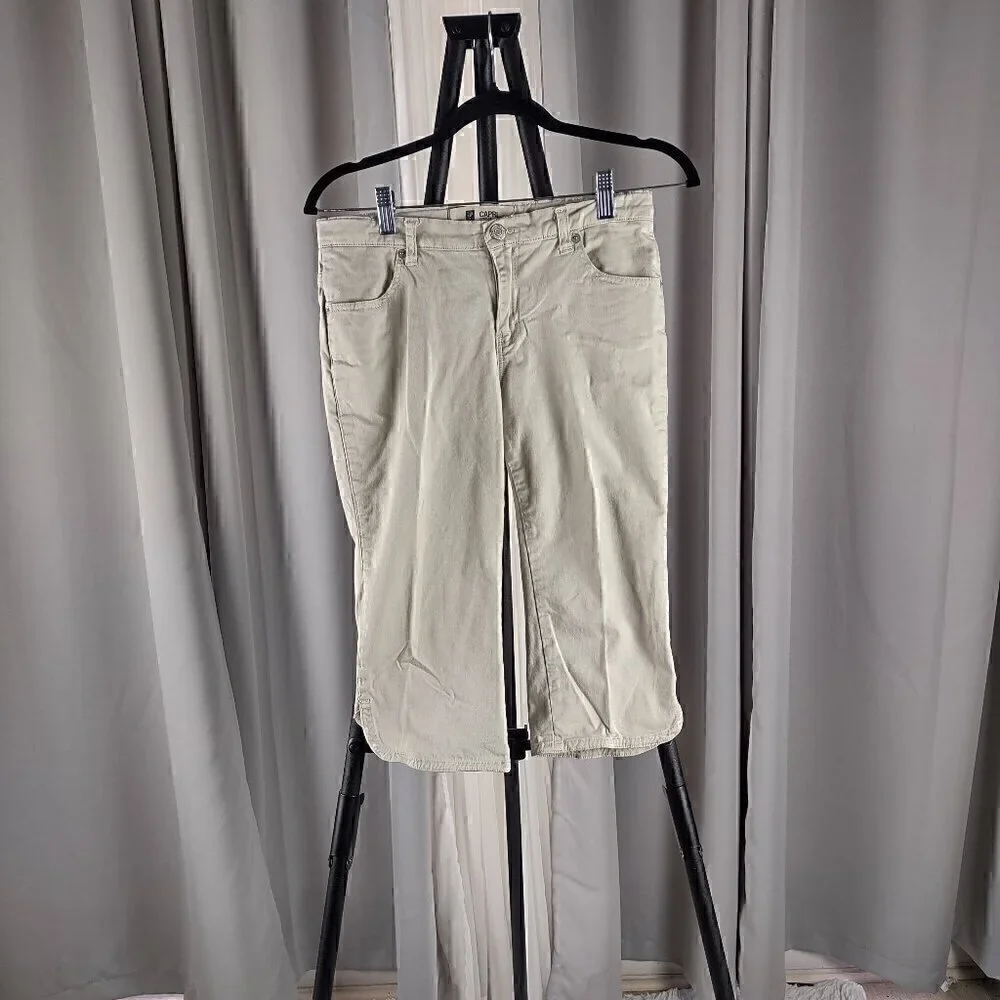Gap Kids Stretch Cotton Tan, Beige, Khaki, Capri Pants Size 10+